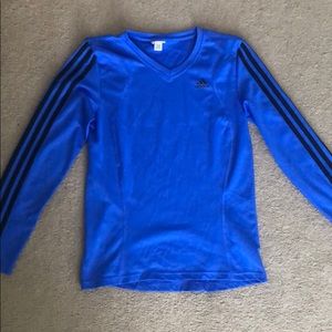 Adidas Long Sleeve Mesh Athletic Shirt